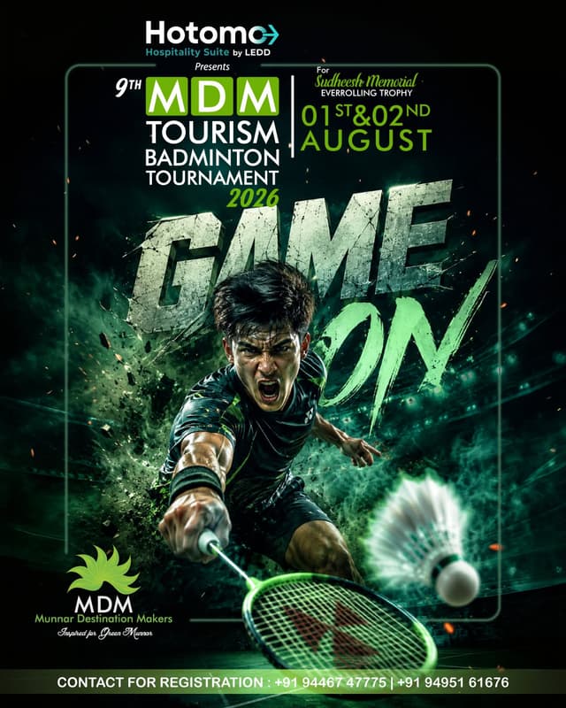 MDM Tourist Badminton Tournament 2026